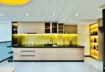 Thiết Kế Nội Thất Phòng Bếp Nhà Chị Lan – Không Gian Hiện Đại, Tối Giản Và Đầy Cảm Hứng 