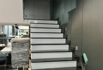 Ốp cầu thang tre tại Gò Vấp