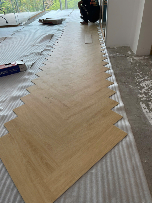 Thi công sàn gỗ sàn nhựa