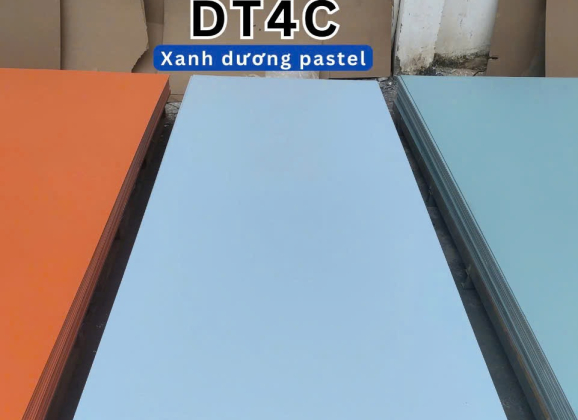 Tấm ốp xanh dương