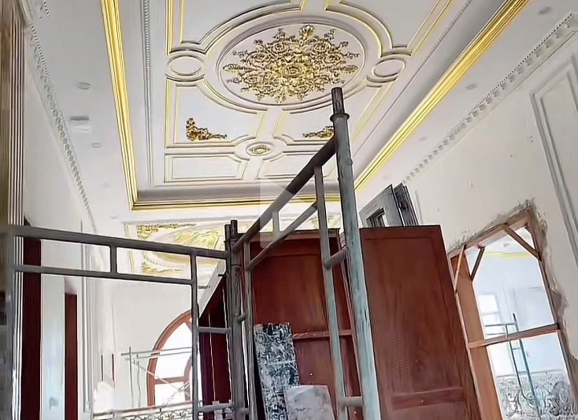 Thi công phào chỉ