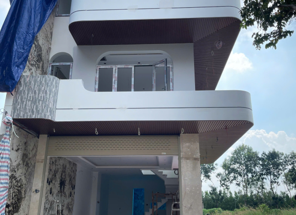 Thi công nhà phố hiện đại tại Bình Dương - Dự án nhà anh Việt Dũng
