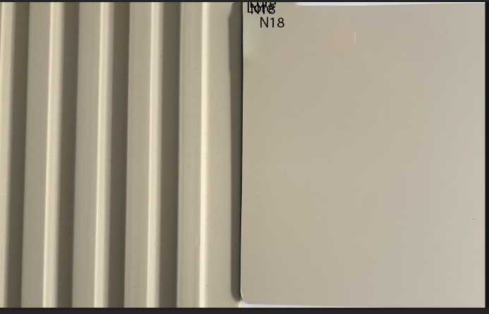 mãu tấm ốp than tre màu pe kết hợp lam sóng